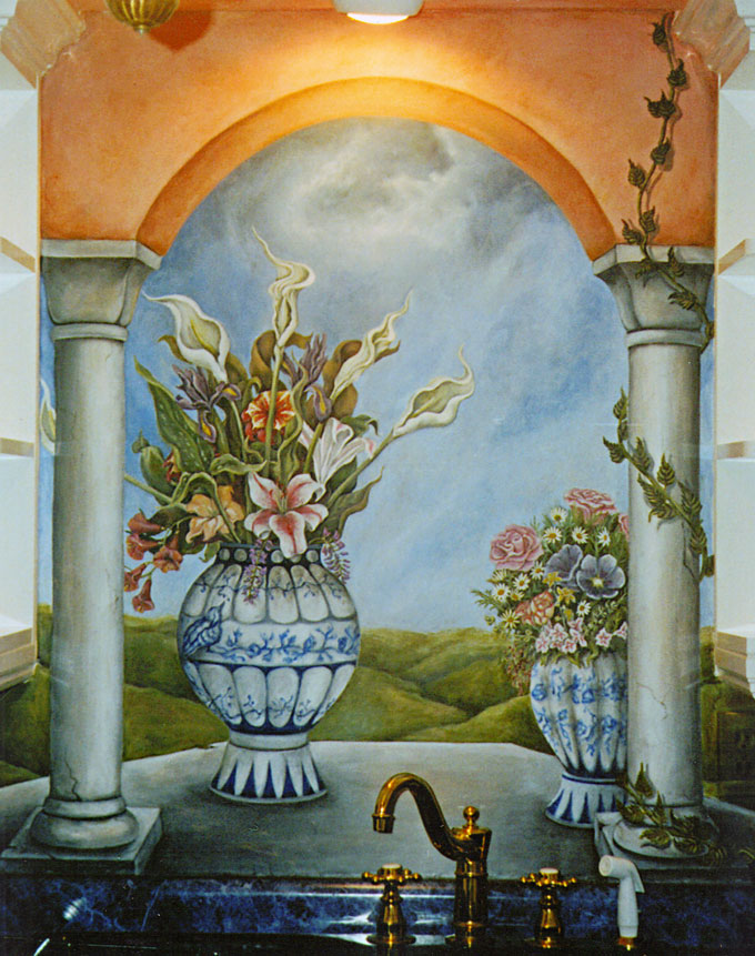 Mural Painting by Austin Artist Dana Sanchez