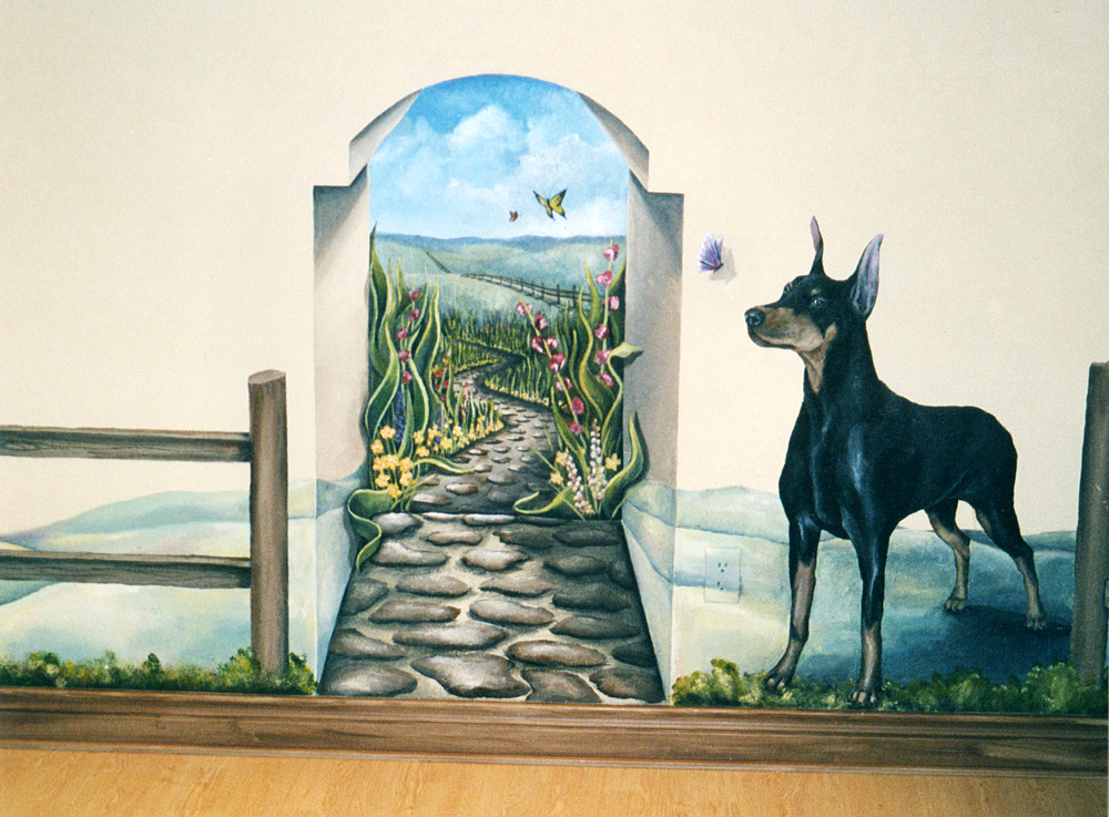 Mural Painting by Austin Artist Dana Sanchez
