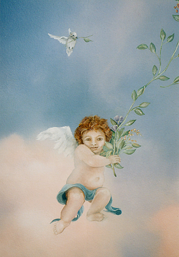 Mural Painting by Austin Artist Dana Sanchez